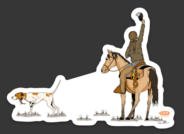 Horseback Point Decal