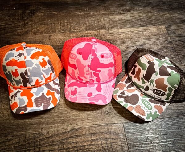 HU Camo Ponytail Hat