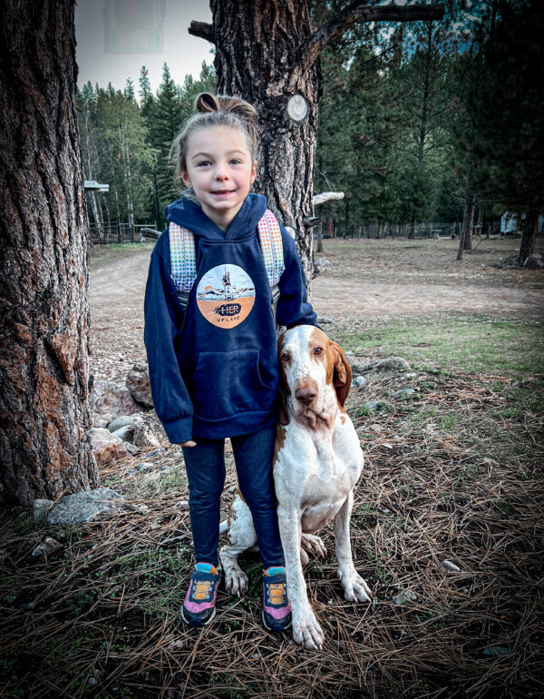 Youth Logo Hoodie - Navy - Image 2